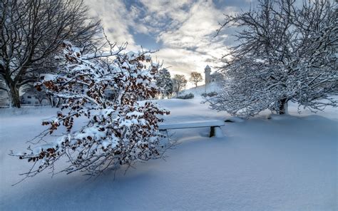 Snö.